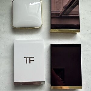 Tom Ford Makeup Lot. Three Eyeshadow and One Blush Pallette- New!